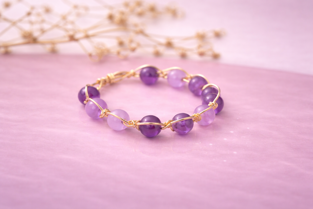 Anillo Amatista – Intuición y Paz Mental