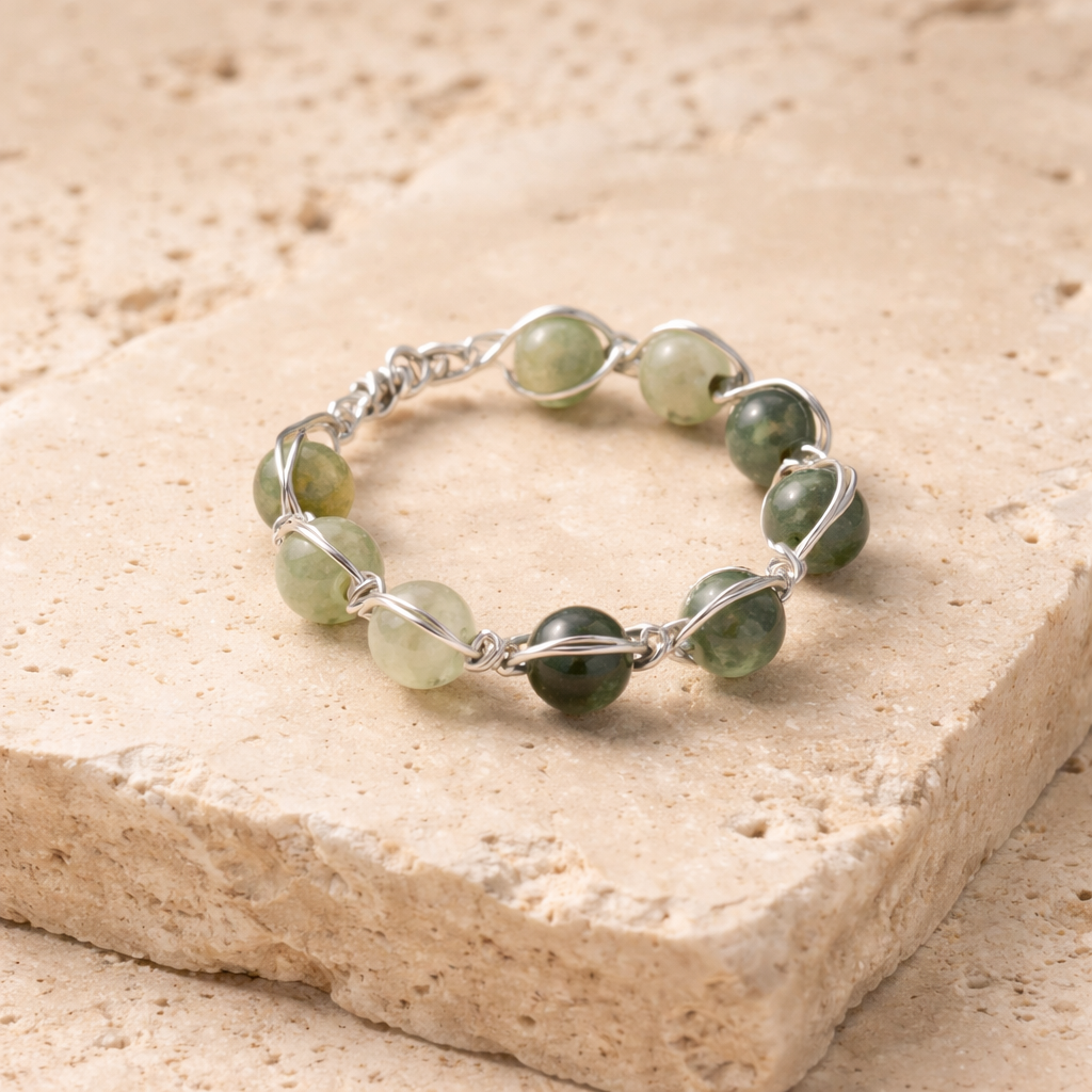 Anillo Jade – Equilibrio y Prosperidad