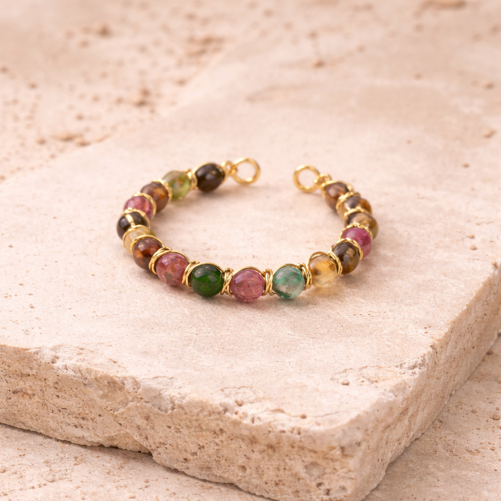 Anillo Mix de Piedras – Equilibrio, Energía y Armonía