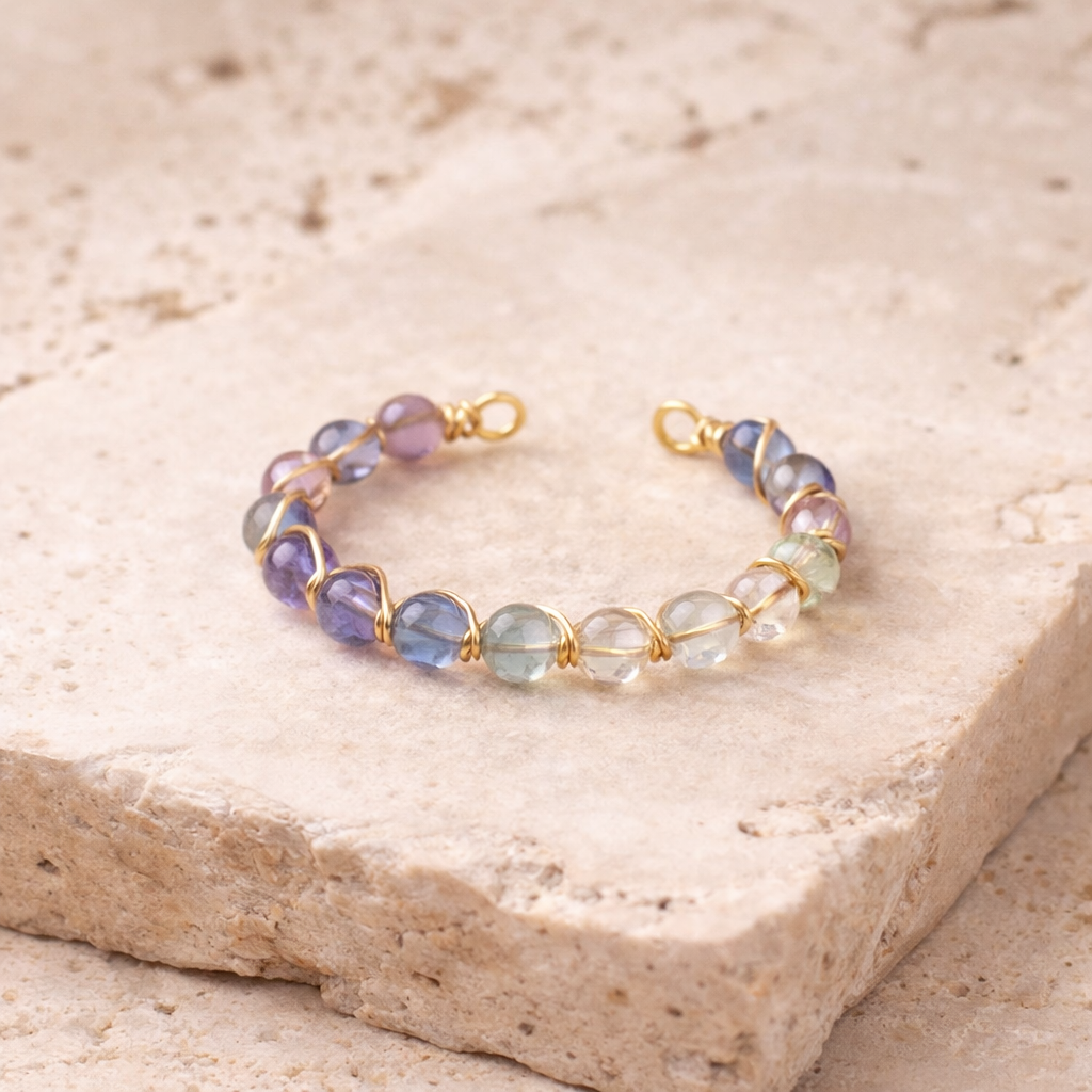 Anillo Fluorita – Claridad y Concentración