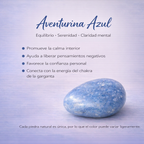 Anillo Aventurina Azul – Confianza y Calma
