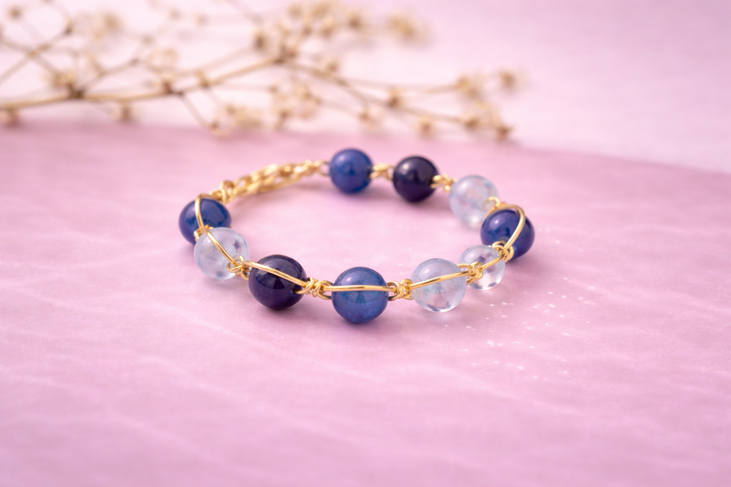 Anillo Aventurina Azul – Confianza y Calma