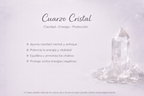 Anillo Cuarzo Cristal – Energía y Claridad