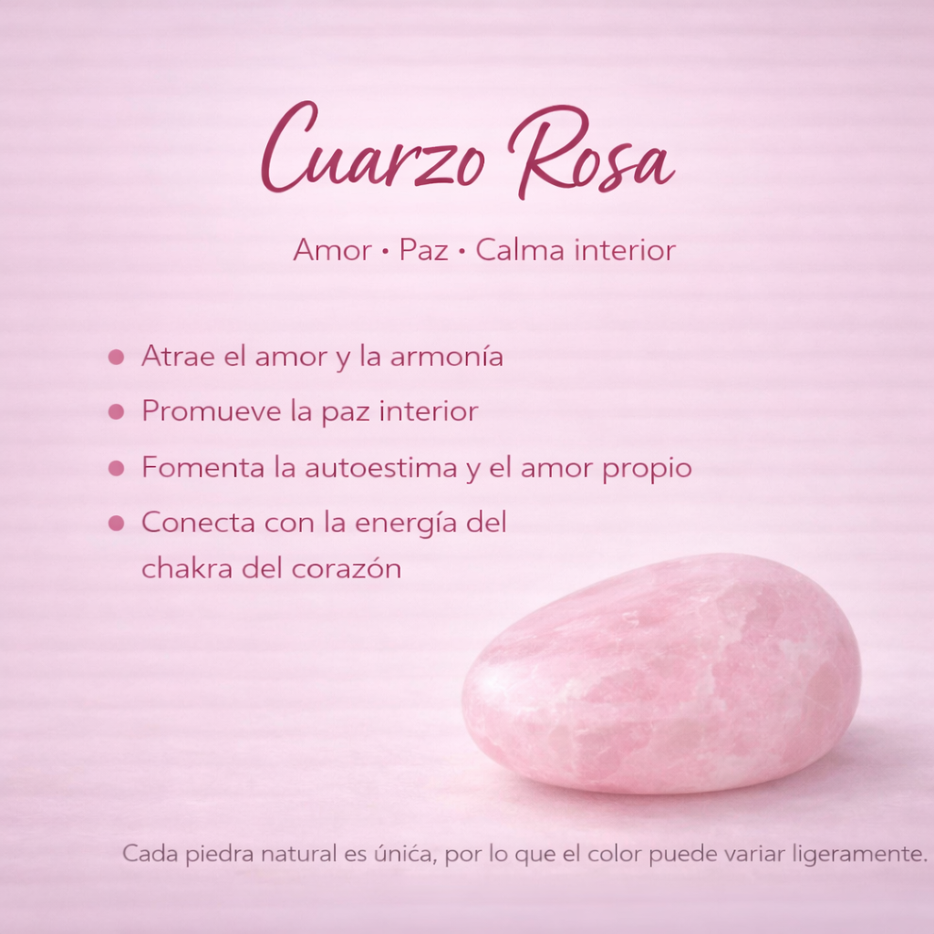 Anillo Cuarzo Rosa – Amor y Armonía