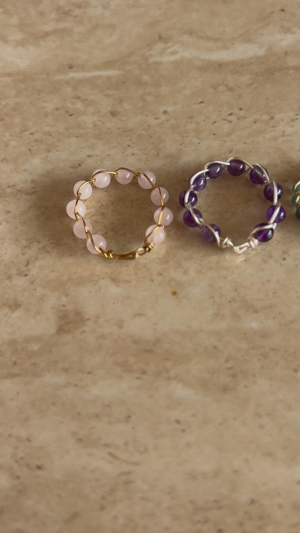 Anillo Cuarzo Cristal – Energía y Claridad